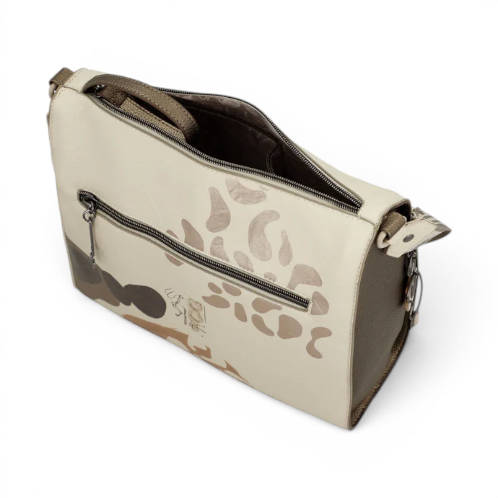 Geantă crossbody Anekke Gaia cu design artistic și detalii elegante pentru femei moderne.