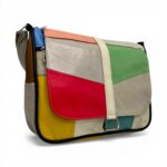 Geantă Damă Unicat Lucia R45-505, Piele Naturală, Multicolor