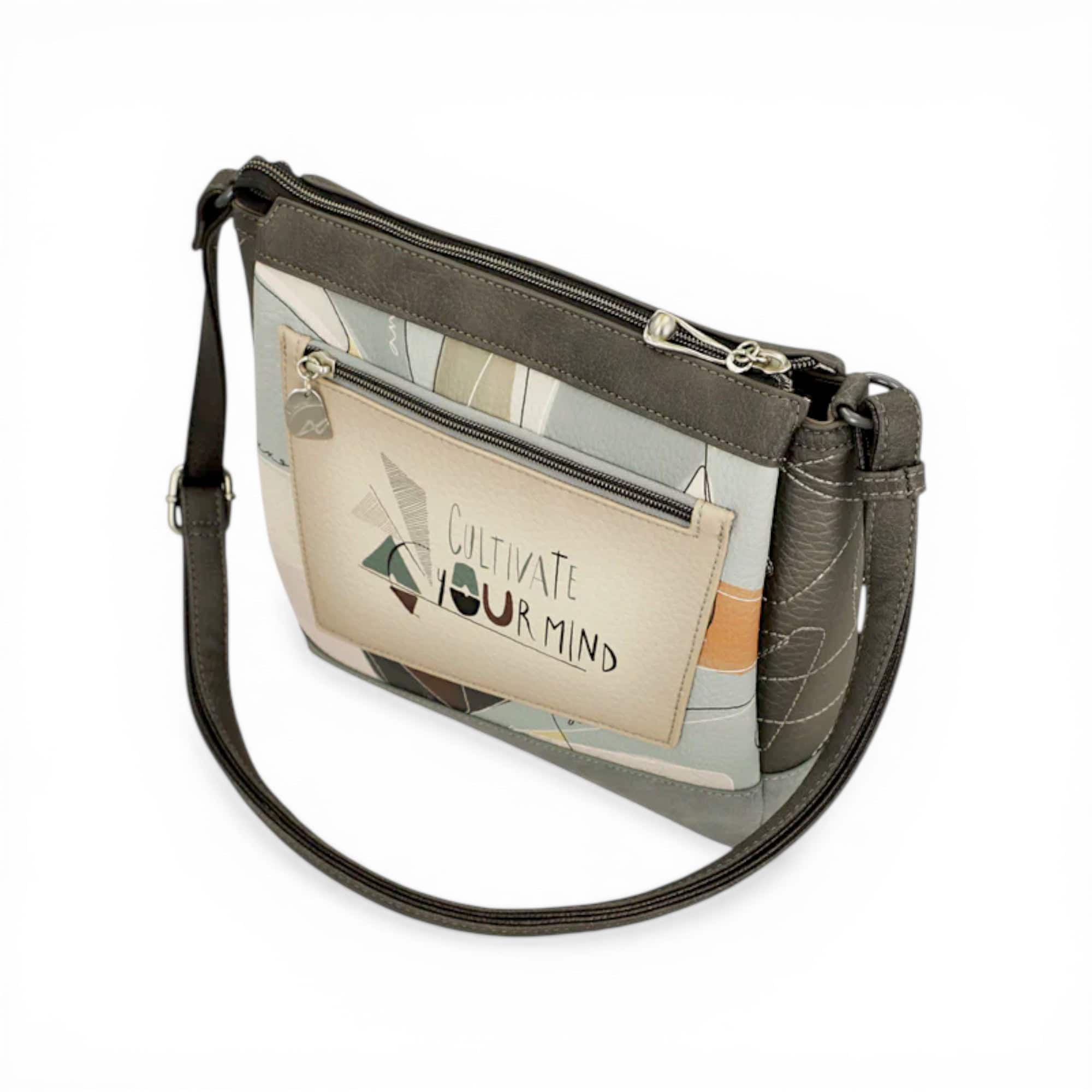 Geantă crossbody Anekke Sophia, design artistic și elegant pentru femei moderne.