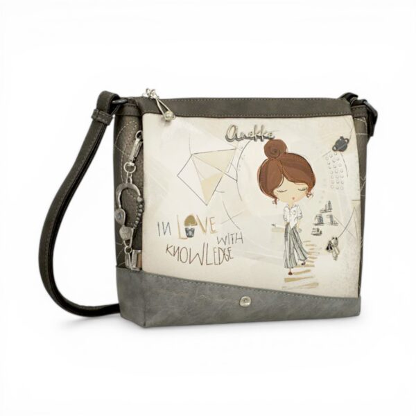 Geantă Anekke Sophia, design artistic și practică, perfectă pentru femei elegante și moderne.