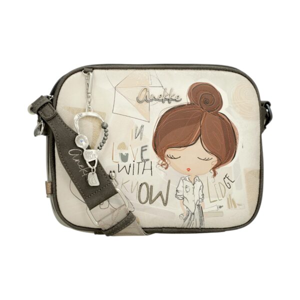 Anekke Sophia geantă crossbody damă, design artistic și elegant, perfectă pentru stilul practic și f.