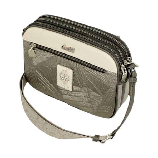 Geantă crossbody Anekke Sophia, design artistic și practică pentru femei elegante.