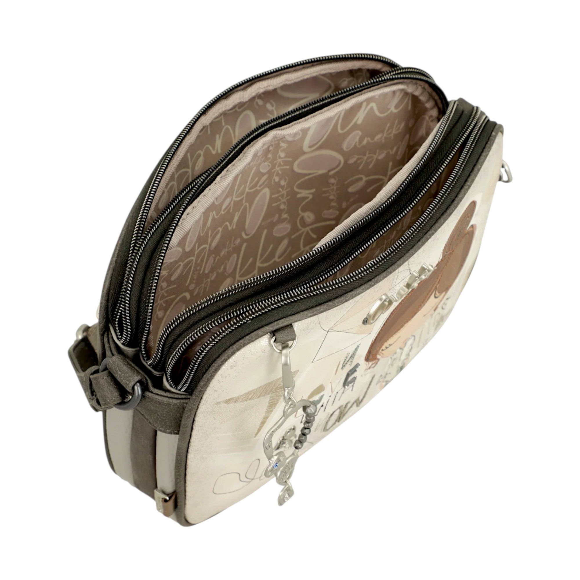 Geantă crossbody Anekke Sophia, design artistic și elegant, perfectă pentru femei moderne.