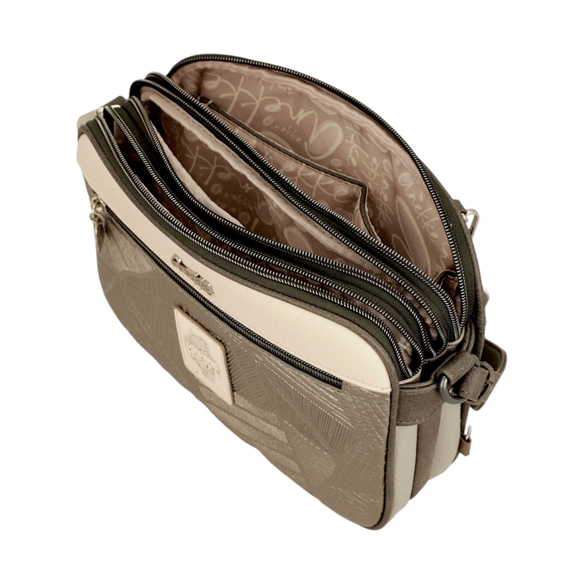 Geantă crossbody Anekke Sophia, design artistic și elegant pentru femei moderne.