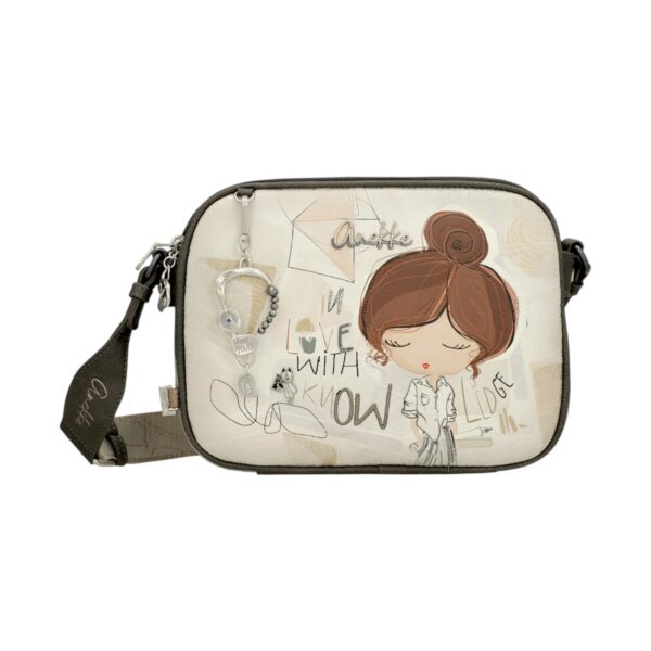 Geantă damă Anekke Sophia, design artistic și elegant, perfectă pentru stilul practic și sofisticat.