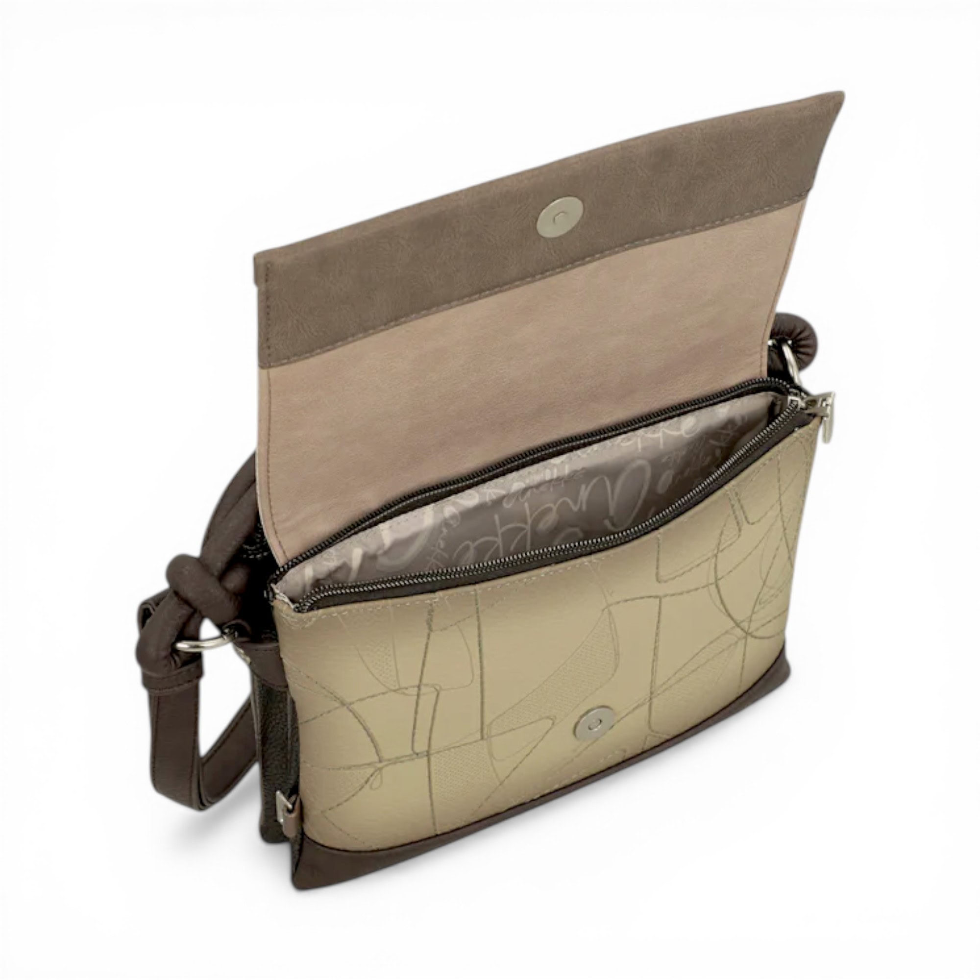 Geantă crossbody Anekke Sophia, design artistic și elegant pentru femei moderne.