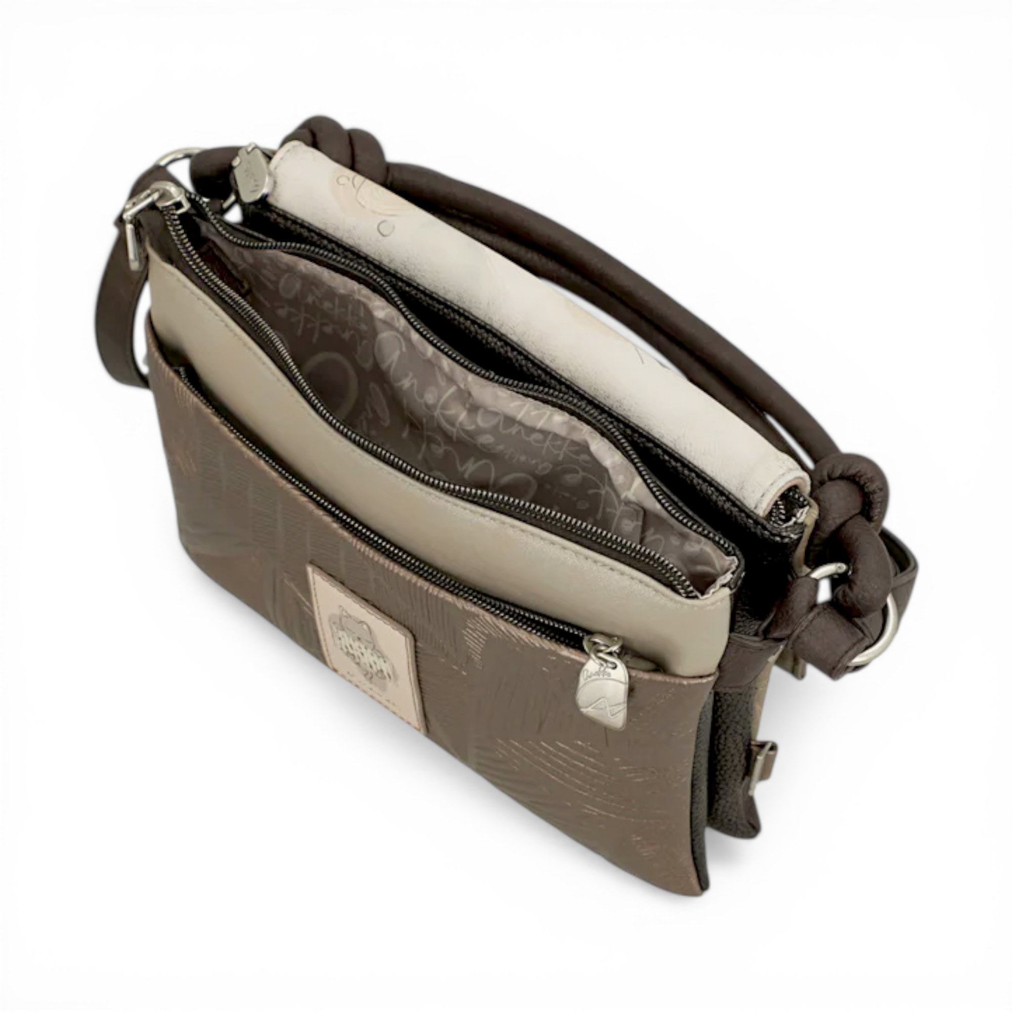 Geantă crossbody Anekke Sophia, design artistic și elegant pentru femei moderne.