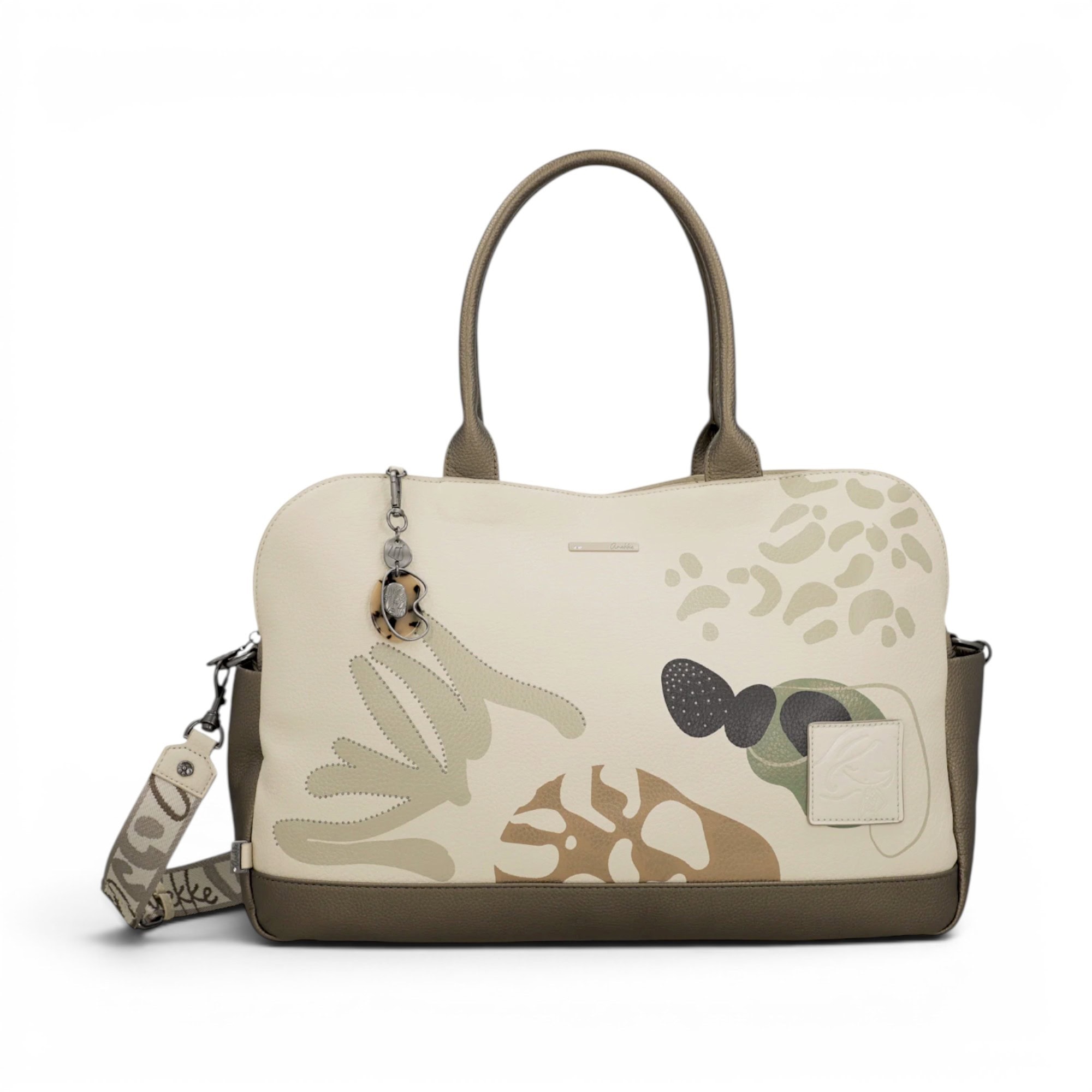 Geantă damă Anekke Gaia cu design natural și detalii elegante.