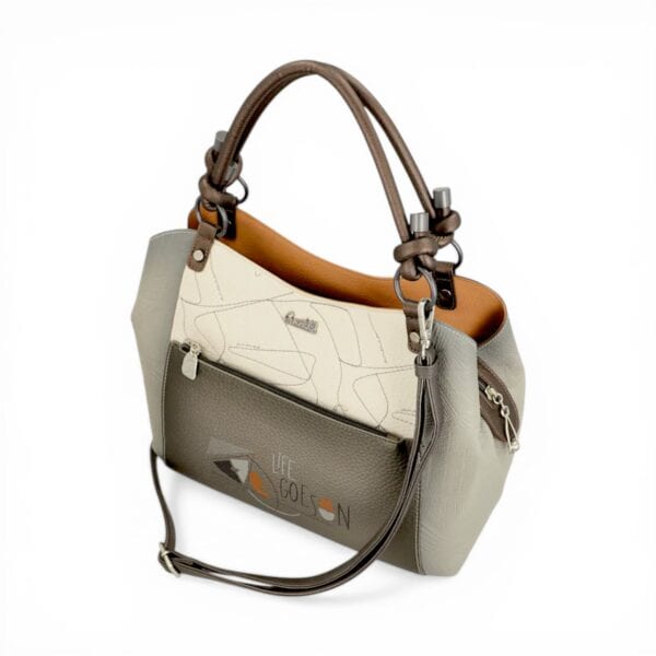 Geantă damă Anekke Sophia, design artistic și elegant, perfectă pentru orice ocazie.