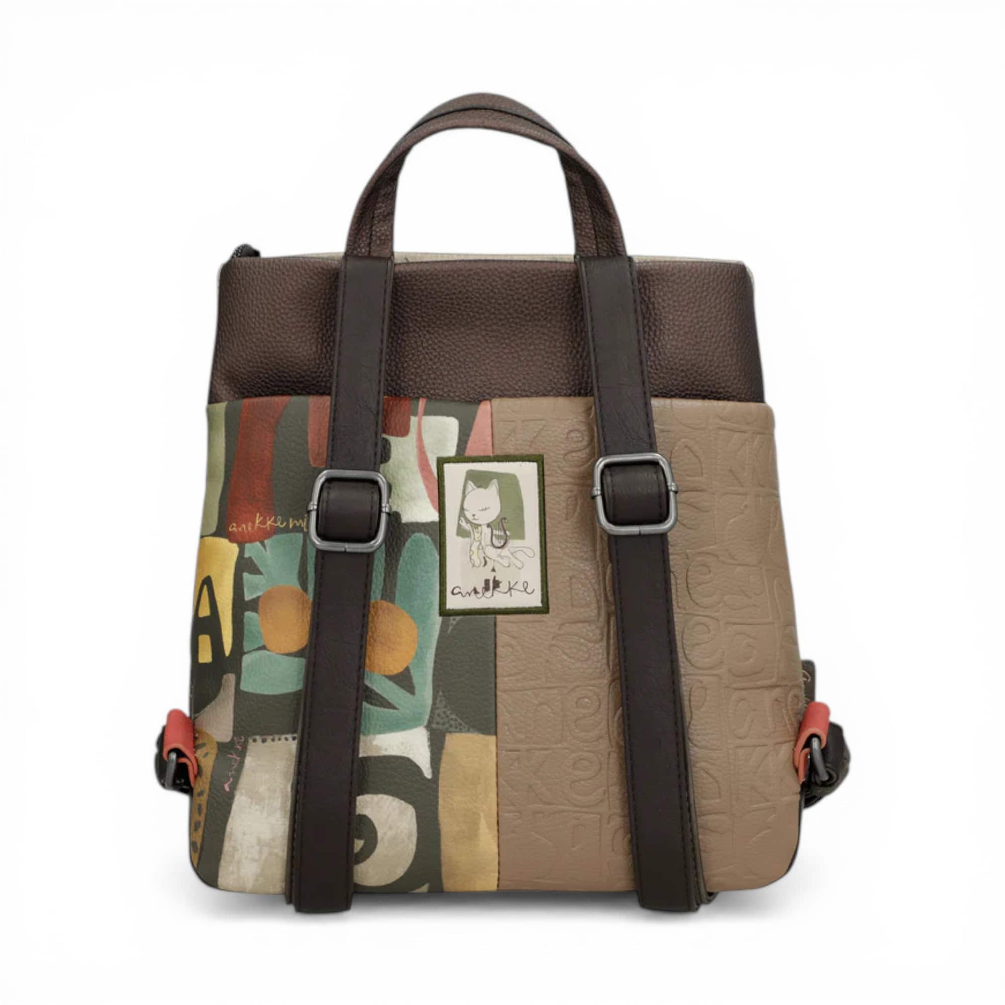 Rucsac Anekke damă, design artistic și elegant, perfect pentru stilul practic și sofisticat.