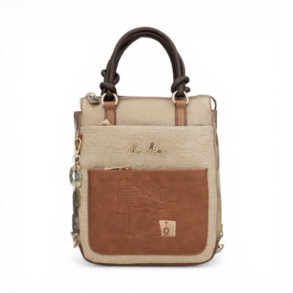 Rucsac damă Anekke Amphora, design artistic și eleganță practică pentru orice ocazie.