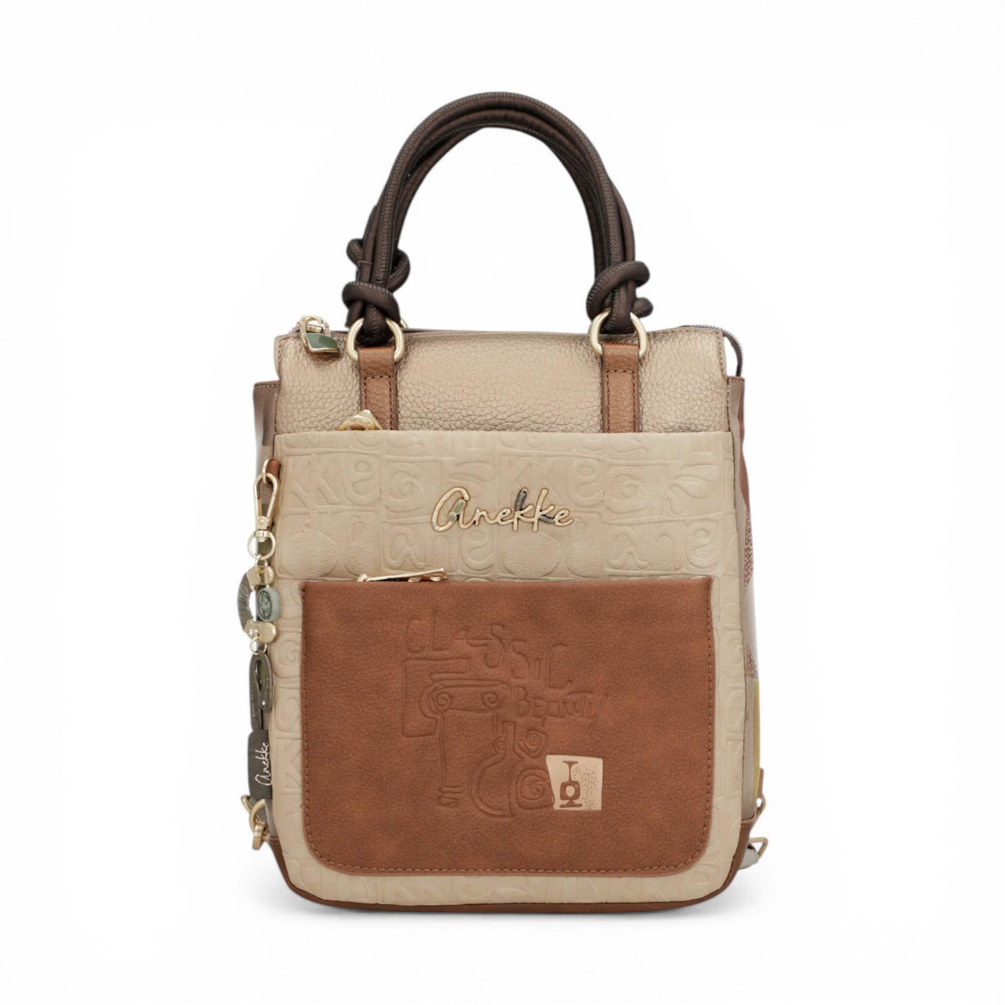 Rucsac damă Anekke Amphora, design artistic și eleganță practică pentru orice ocazie.