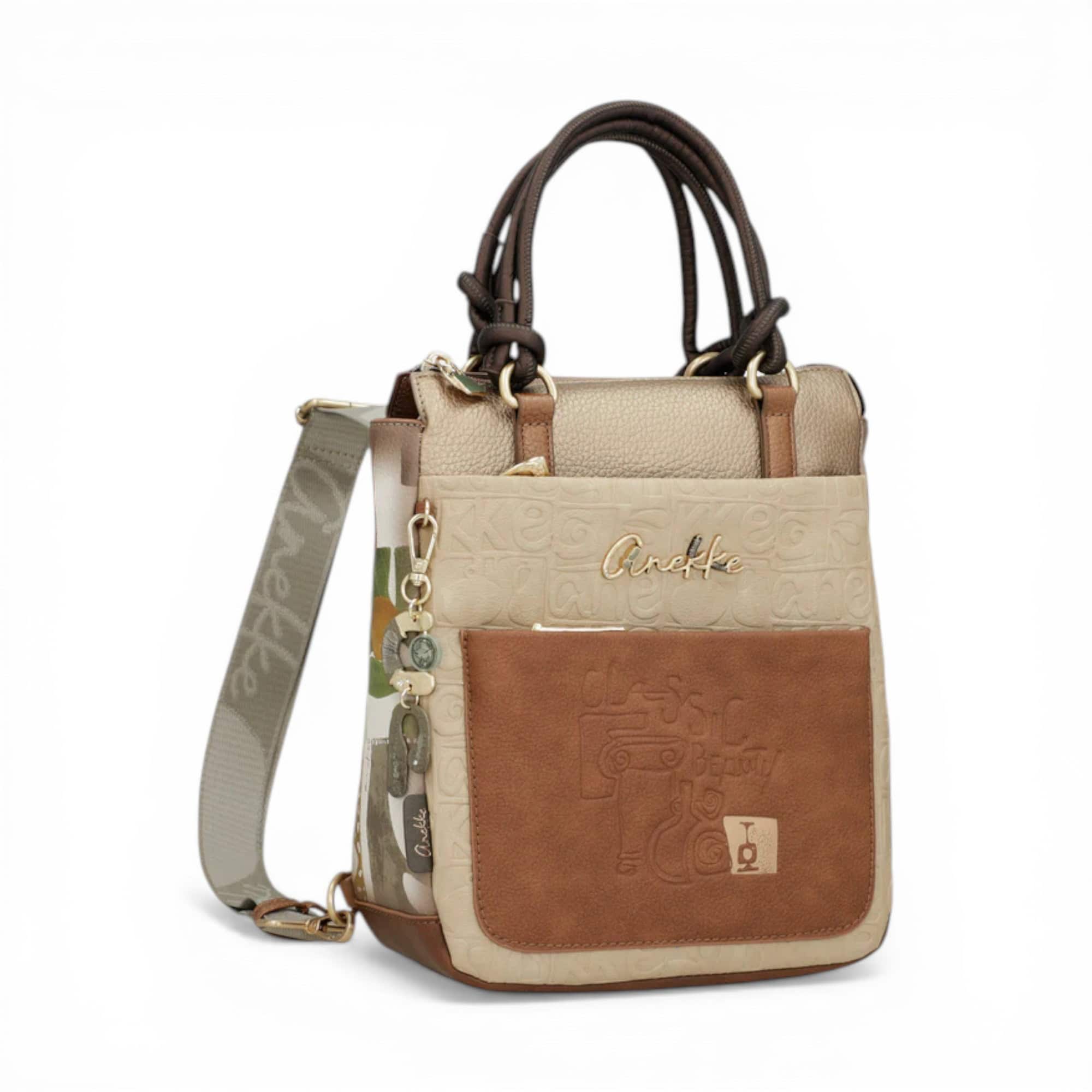 Rucsac damă Anekke Amphora, design artistic și elegant, perfect pentru stilul practic și sofisticat.