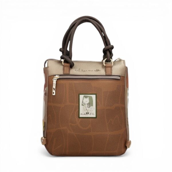Rucsac Anekke damă, design artistic și elegant, perfect pentru stilul practic și sofisticat.