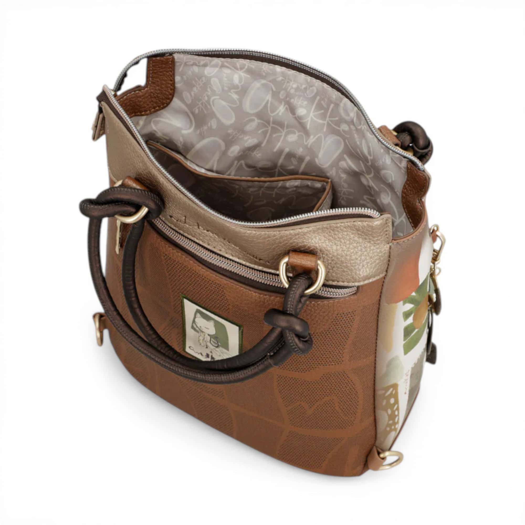 Rucsac Anekke Amphora, design artistic și funcționalitate practică pentru femei moderne.