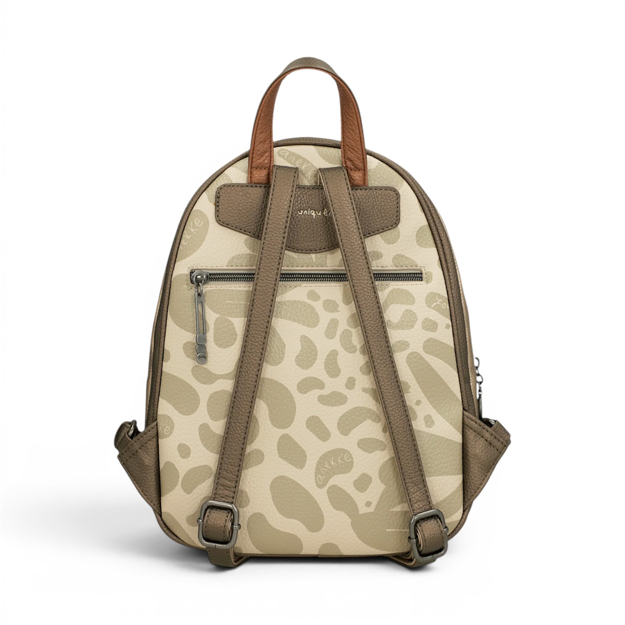 Rucsac damă Anekke Gaia cu design artistic și eleganță practică, ideal pentru stilul urban și aventu.