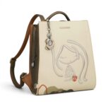 Rucsac Anekke Gaia pentru femei, design artistic și organizare inteligentă, ideal pentru stil și fun.