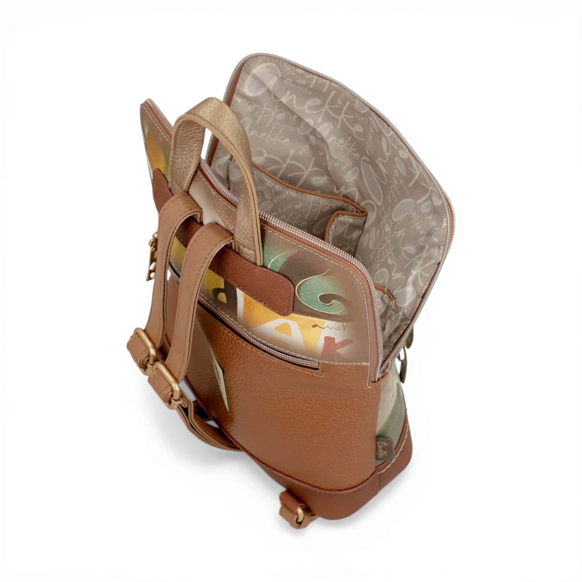 Rucsac damă Anekke Muse, design artistic și elegant, perfect pentru stilul practic și sofisticat.