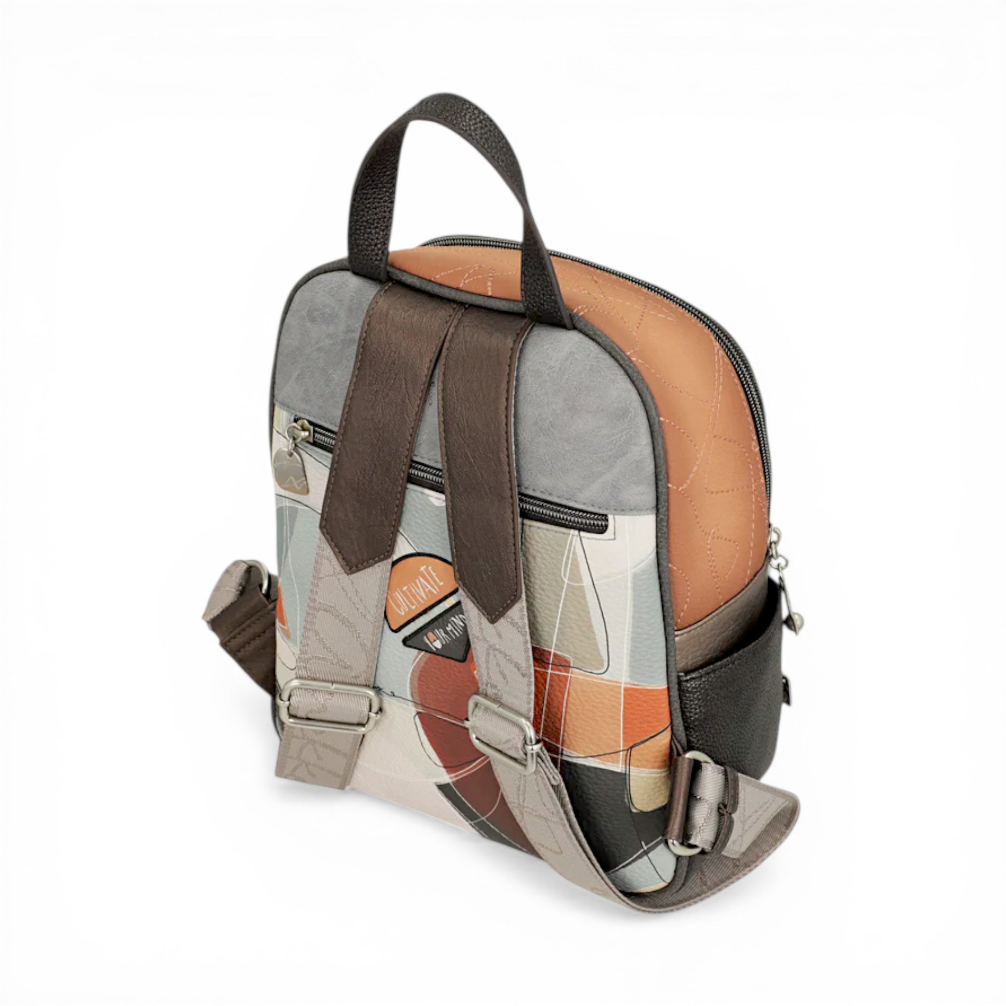 Rucsac Anekke Sophia, design artistic și organizare inteligentă pentru femei moderne.