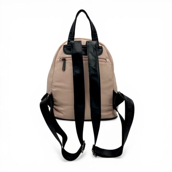 Rucsac damă David Jones 6714 – design compact, modern și versatil în nuanțe bej & roz