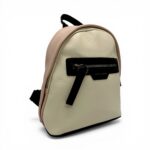 Rucsac damă David Jones 6714 – design compact, modern și versatil în nuanțe bej & roz