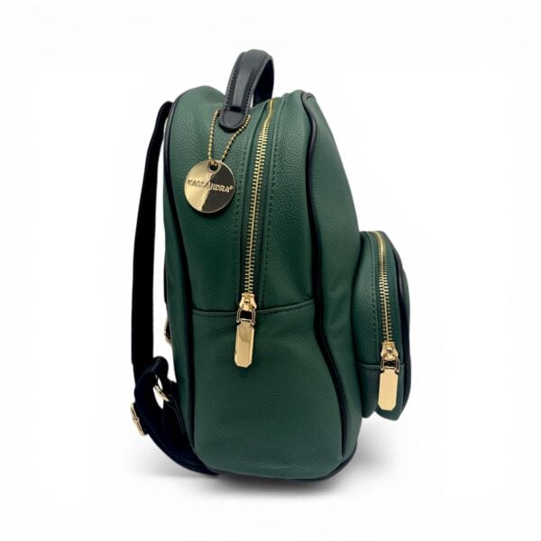 Rucsac damă Kassandra&Co KSA70111-Green – eleganță naturală și funcționalitate urbană