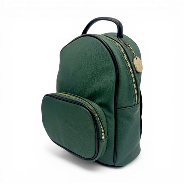 Rucsac damă Kassandra&Co KSA70111-Green – eleganță naturală și funcționalitate urbană