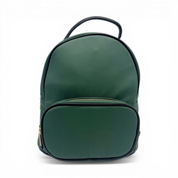 Rucsac damă Kassandra&Co KSA70111-Green – eleganță naturală și funcționalitate urbană