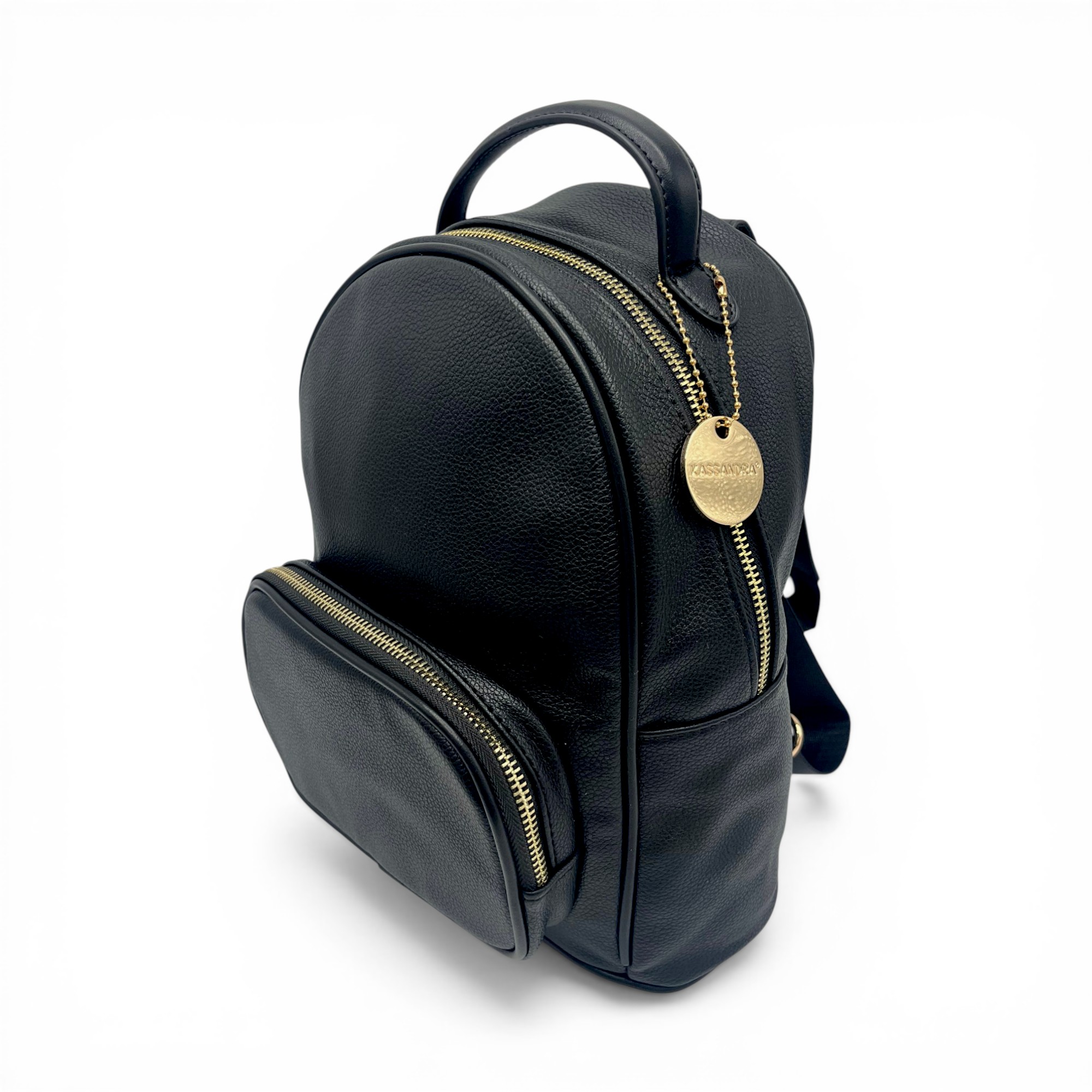Rucsac damă Kassandra&Co KSA70111-Nero – eleganță minimalistă și stil versatil
