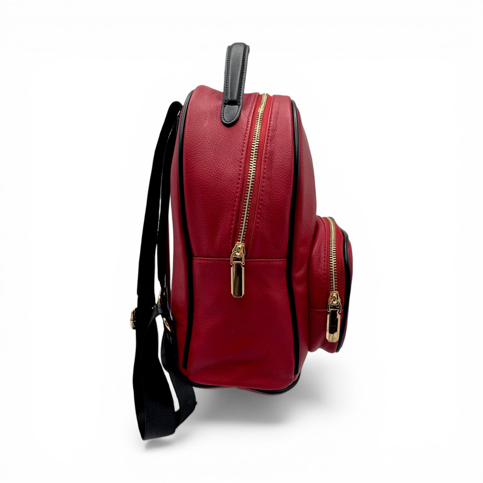 Rucsac damă Kassandra&Co KSA70111-Red – design modern și eleganță practică (3) Rucsac damă Kassandra&Co KSA70111-Red – design modern și eleganță practică