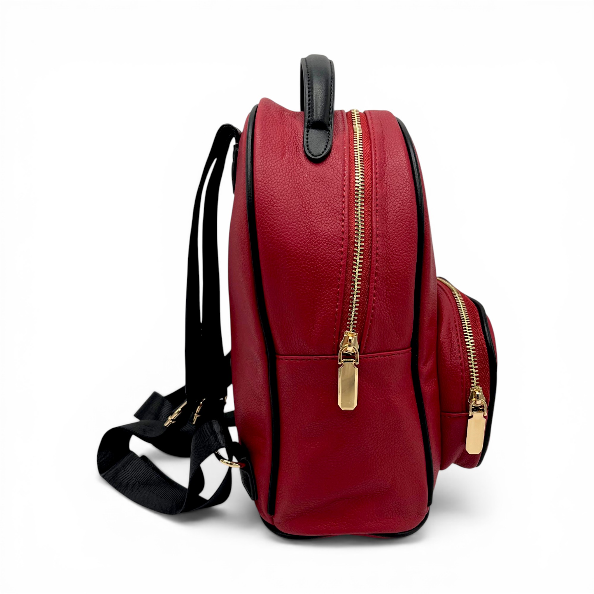 Rucsac damă Kassandra&Co KSA70111-Red – design modern și eleganță practică (5) Rucsac damă Kassandra&Co KSA70111-Red – design modern și eleganță practică