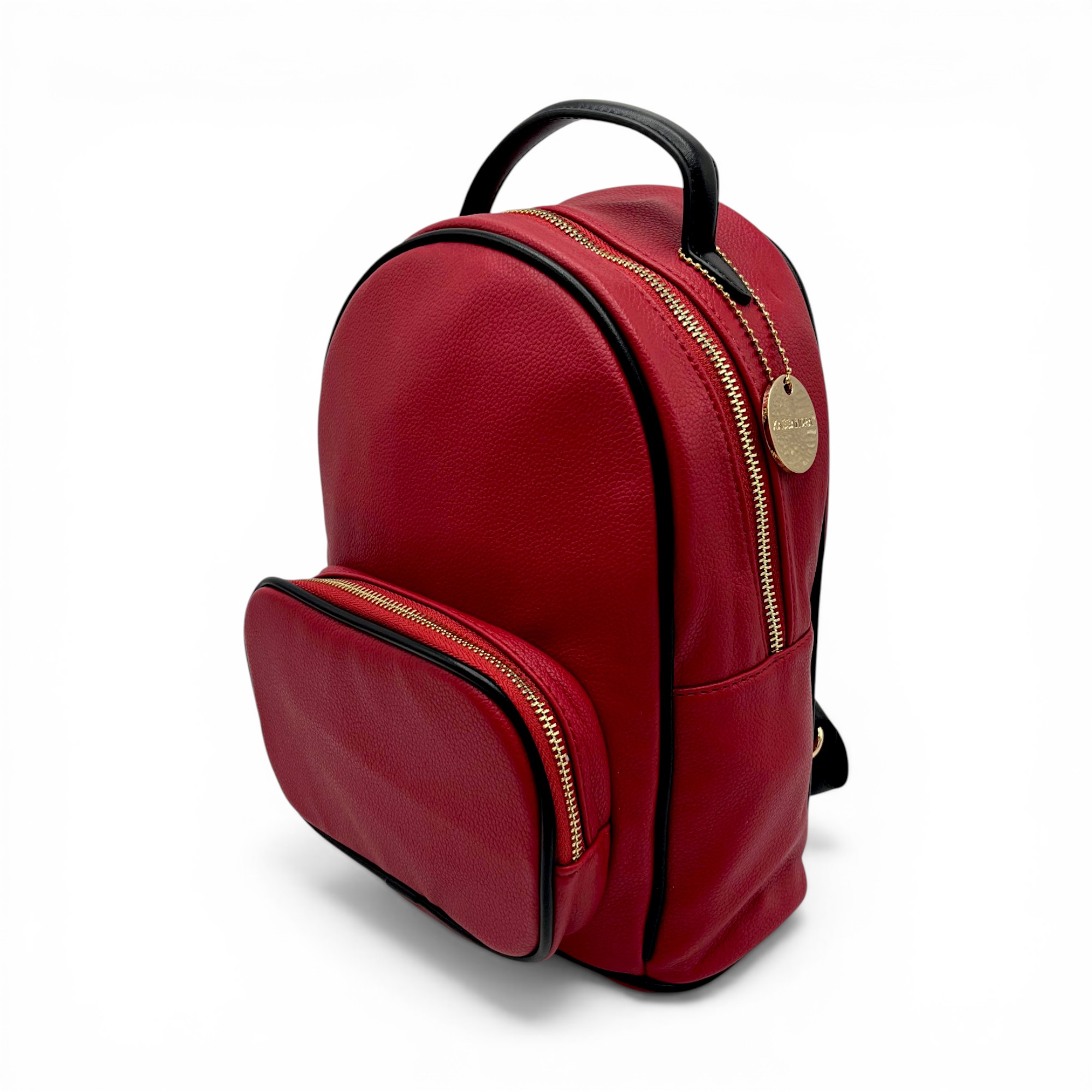 Rucsac damă Kassandra&Co KSA70111-Red – design modern și eleganță practică (6) Rucsac damă Kassandra&Co KSA70111-Red – design modern și eleganță practică