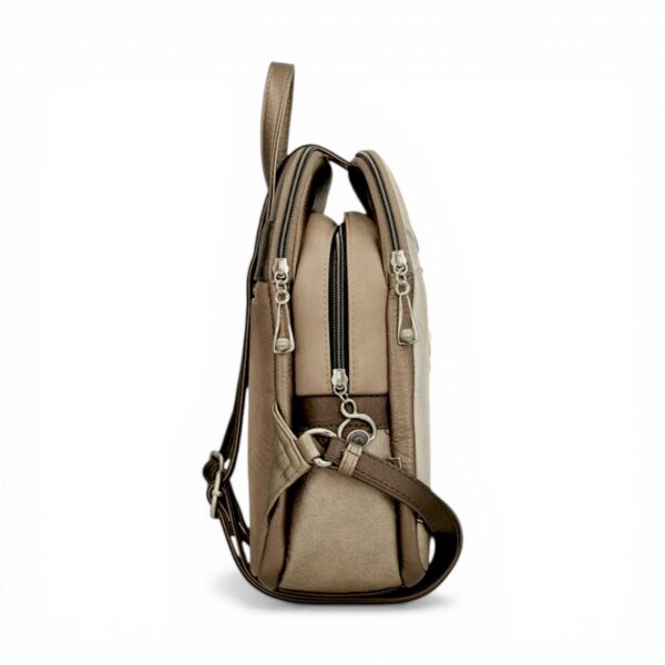 Rucsac antifurt Anekke Sophia, design artistic și siguranță inteligentă pentru femei.