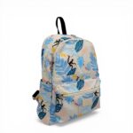 Rucsac damă GBags GH831 Bej– design tropical jucăuș și funcționalitate practică