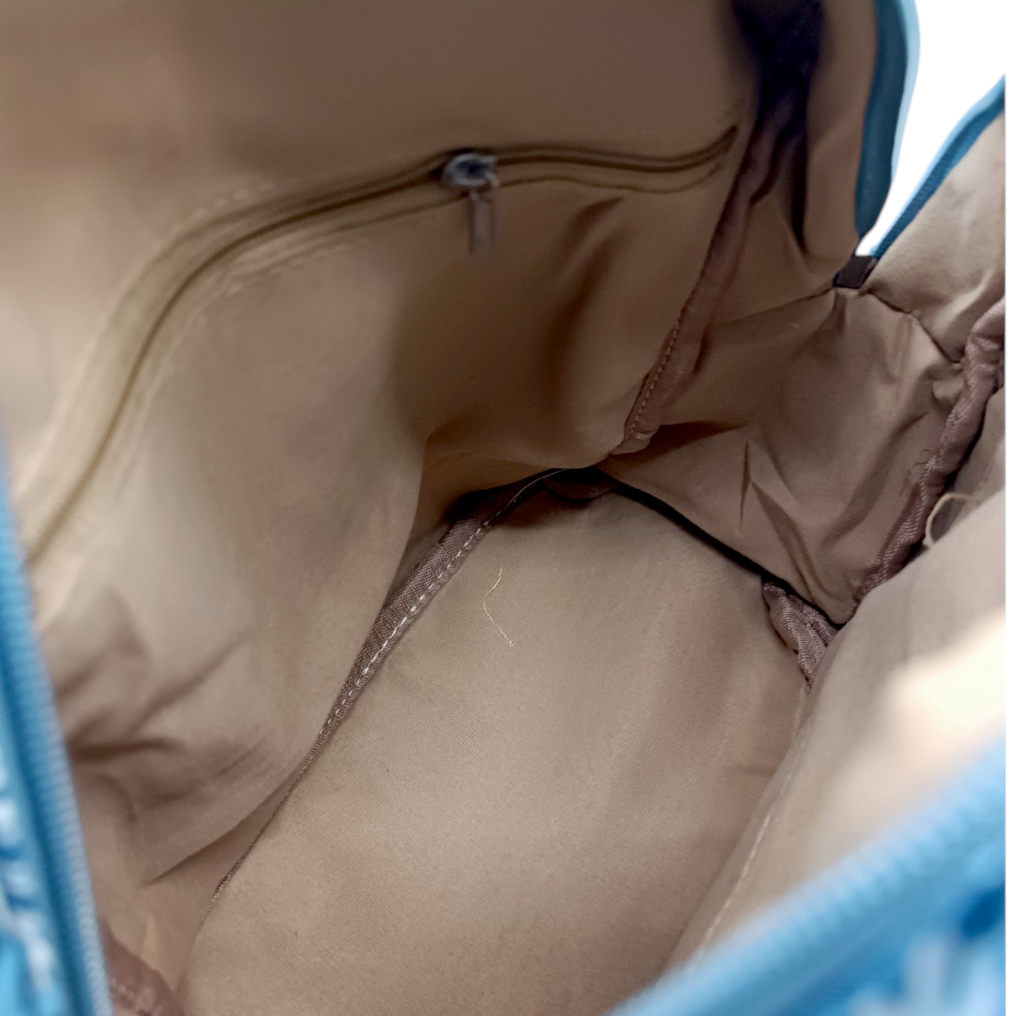 Rucsac damă GBags GH831 Sky Blue – design tropical vibrant și organizare practică