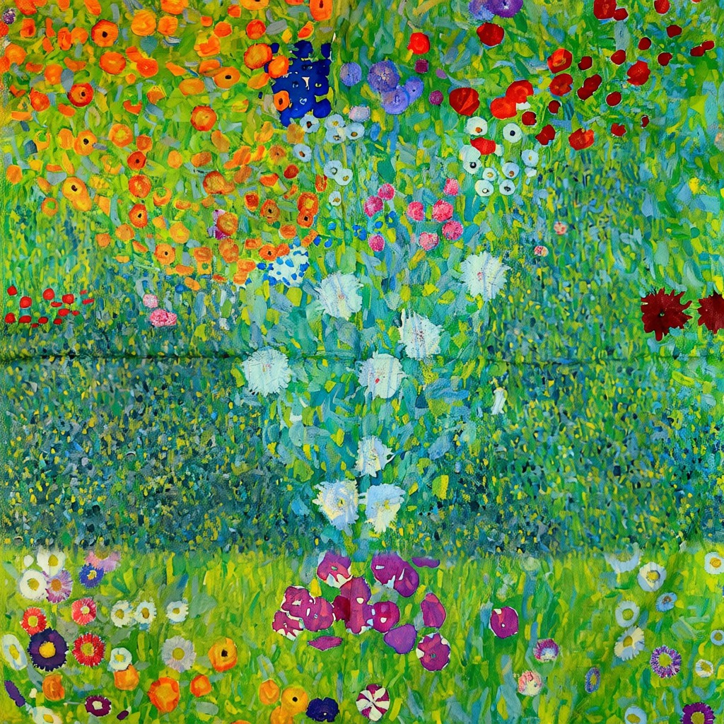 Batic damă din mătase 100% reversibil – Iris Garden X11-7 – 70 × 70 cm, Cutie Cadou