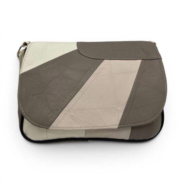 Geantă damă unicat Lucia R45X-39, piele naturală multicolor, design elegant și modern.