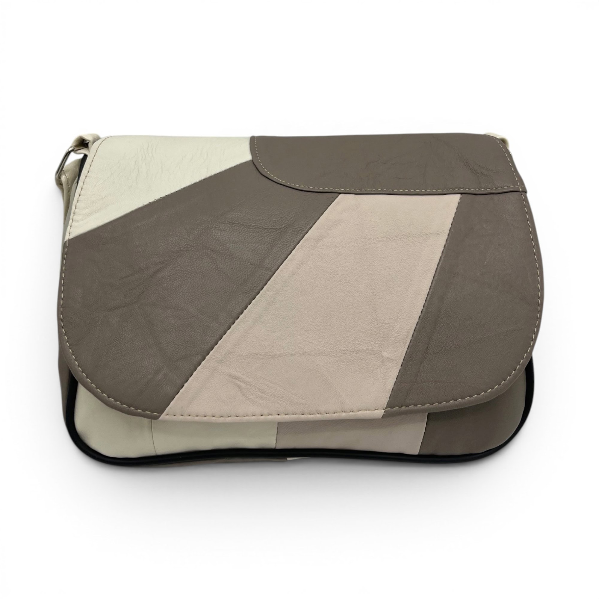 Geantă damă unicat Lucia R45X-39, piele naturală multicolor, design elegant și modern.