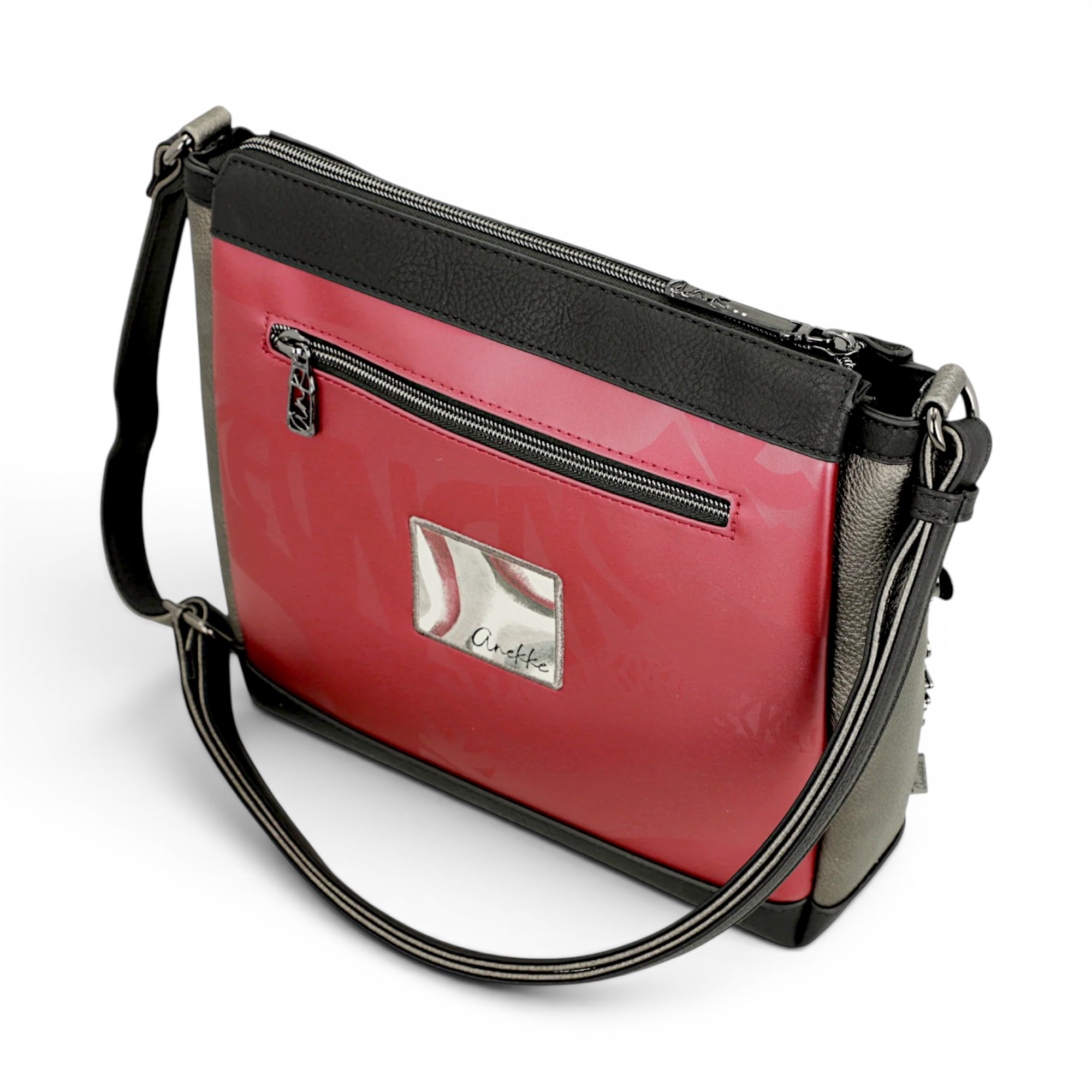 Geantă crossbody damă Anekke Khroma 42603-039 – contrast artistic și eleganță urbană