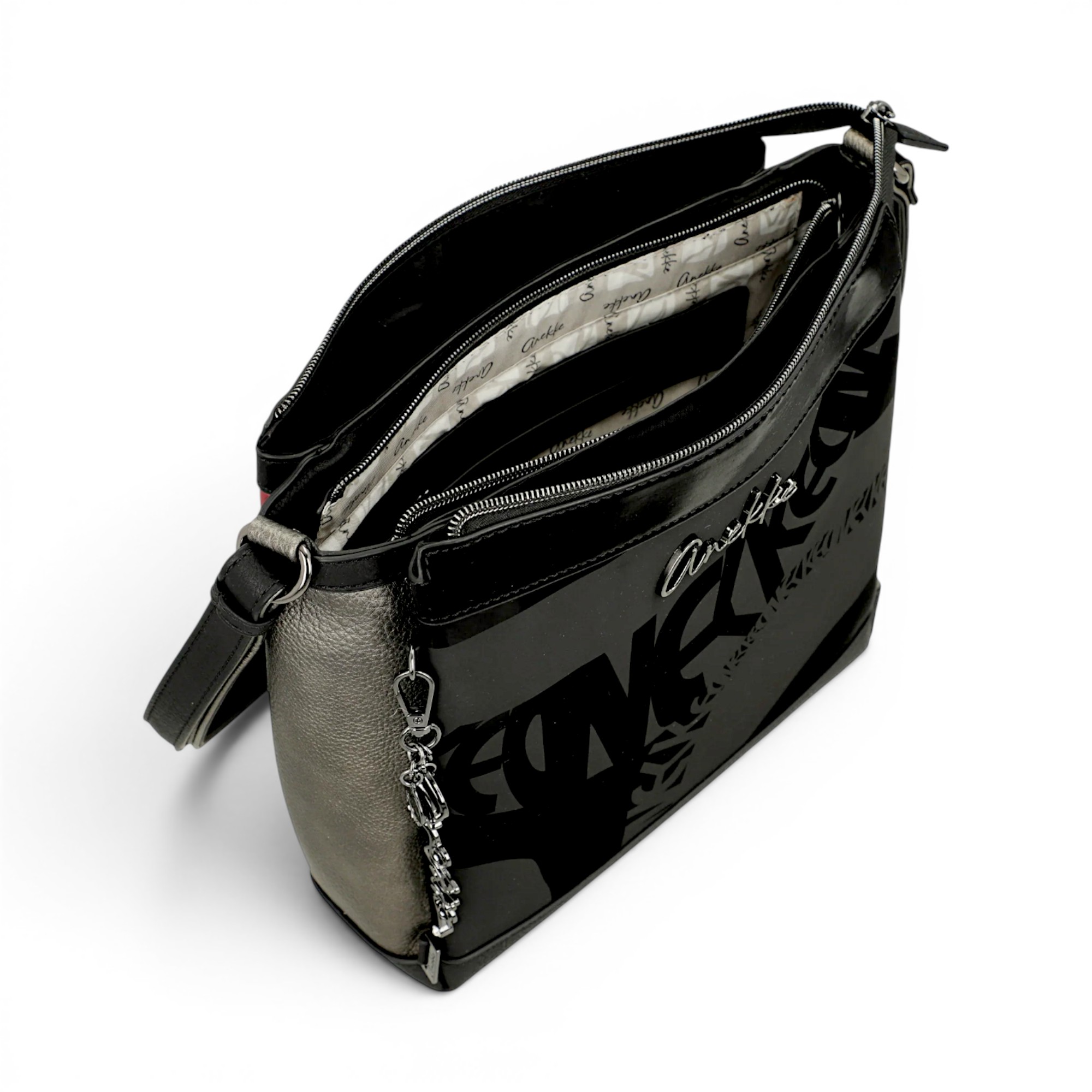 Geantă crossbody damă Anekke Khroma 42603-039 – contrast artistic și eleganță urbană