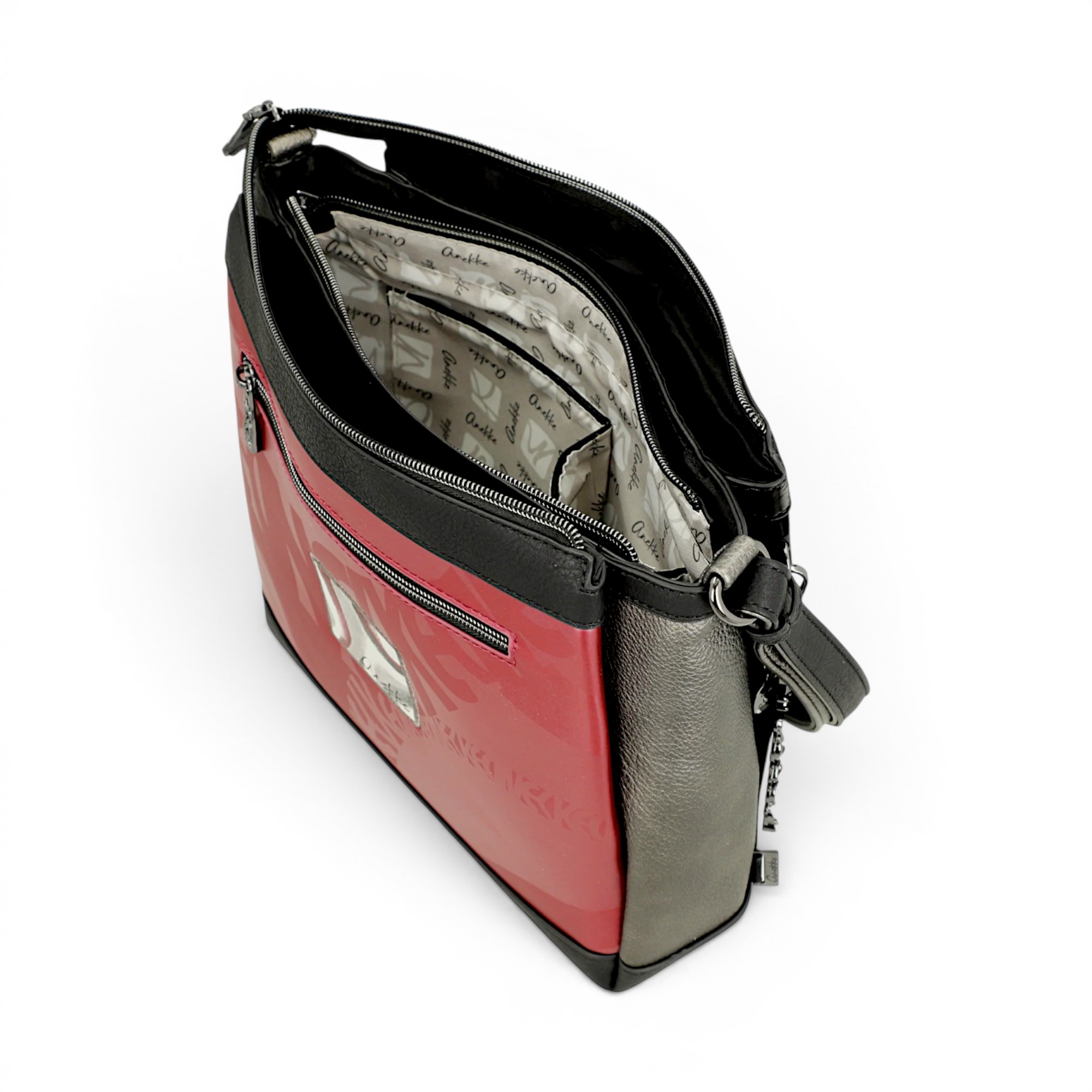Geantă crossbody damă Anekke Khroma 42603-039 – contrast artistic și eleganță urbană
