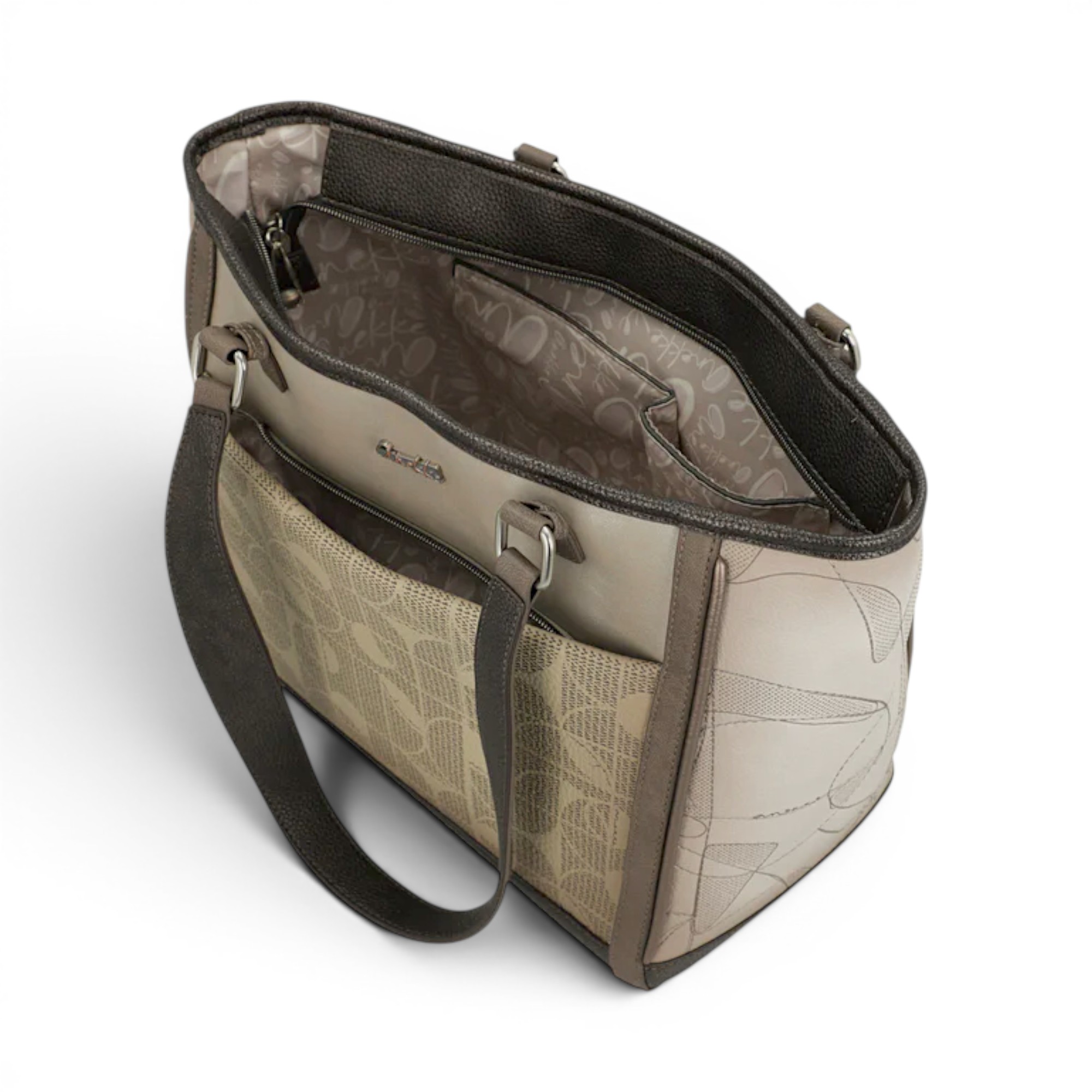 Geantă damă Anekke Auralis 42812-047 – tote elegant cu design artistic și compartimentare practică