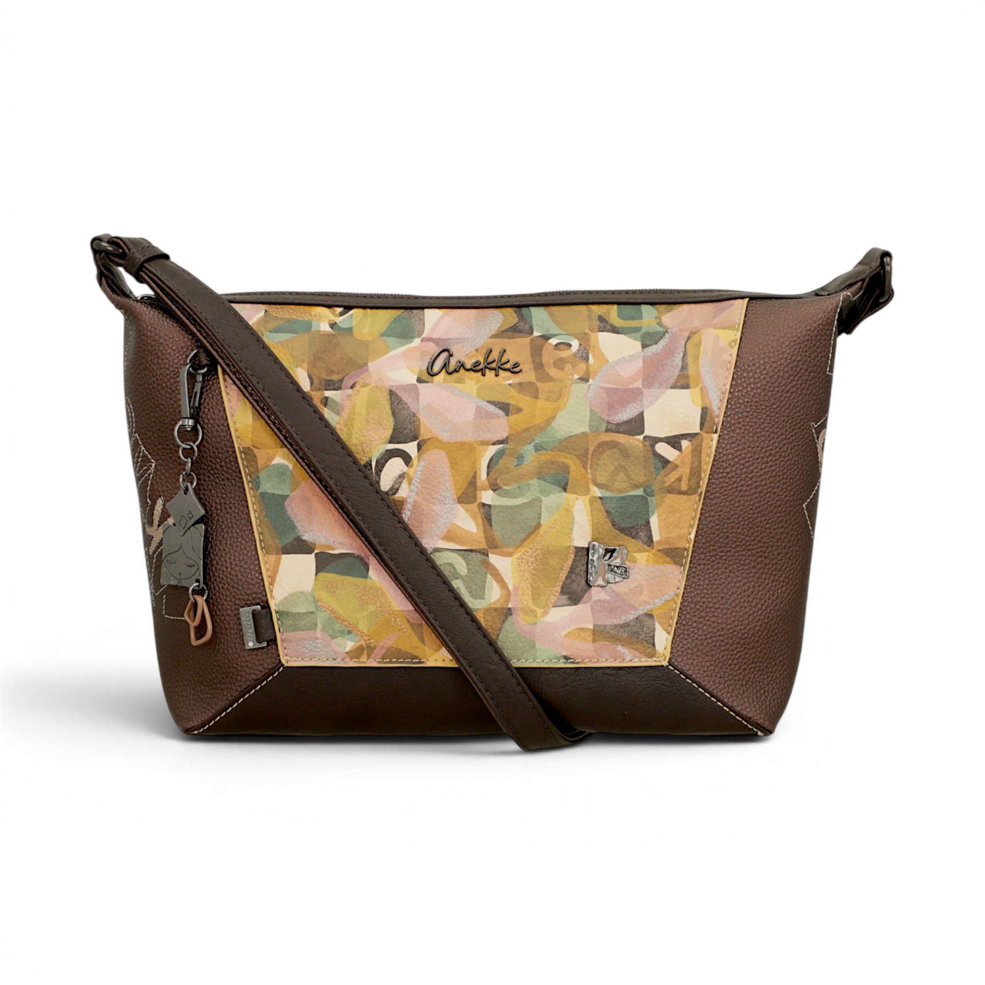 Geantă damă Anekke Bloom 42723-544 – imprimeu artistic și eleganță florală