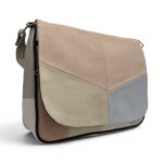 Geantă damă Lucia R45-C69 – crossbody din piele naturală multicoloră