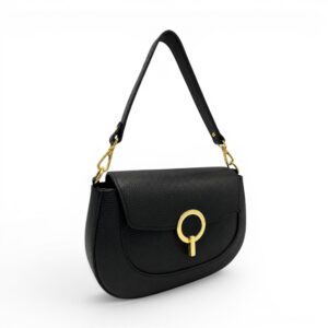 Geantă damă din piele naturală Belle Monique RG135 – Negru