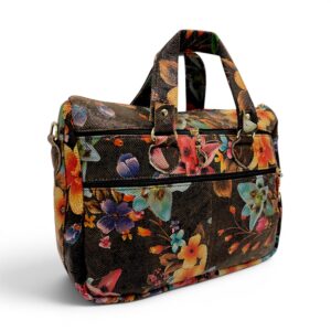 Geantă damă din piele naturală multicoloră Celeste – Model YG110-10