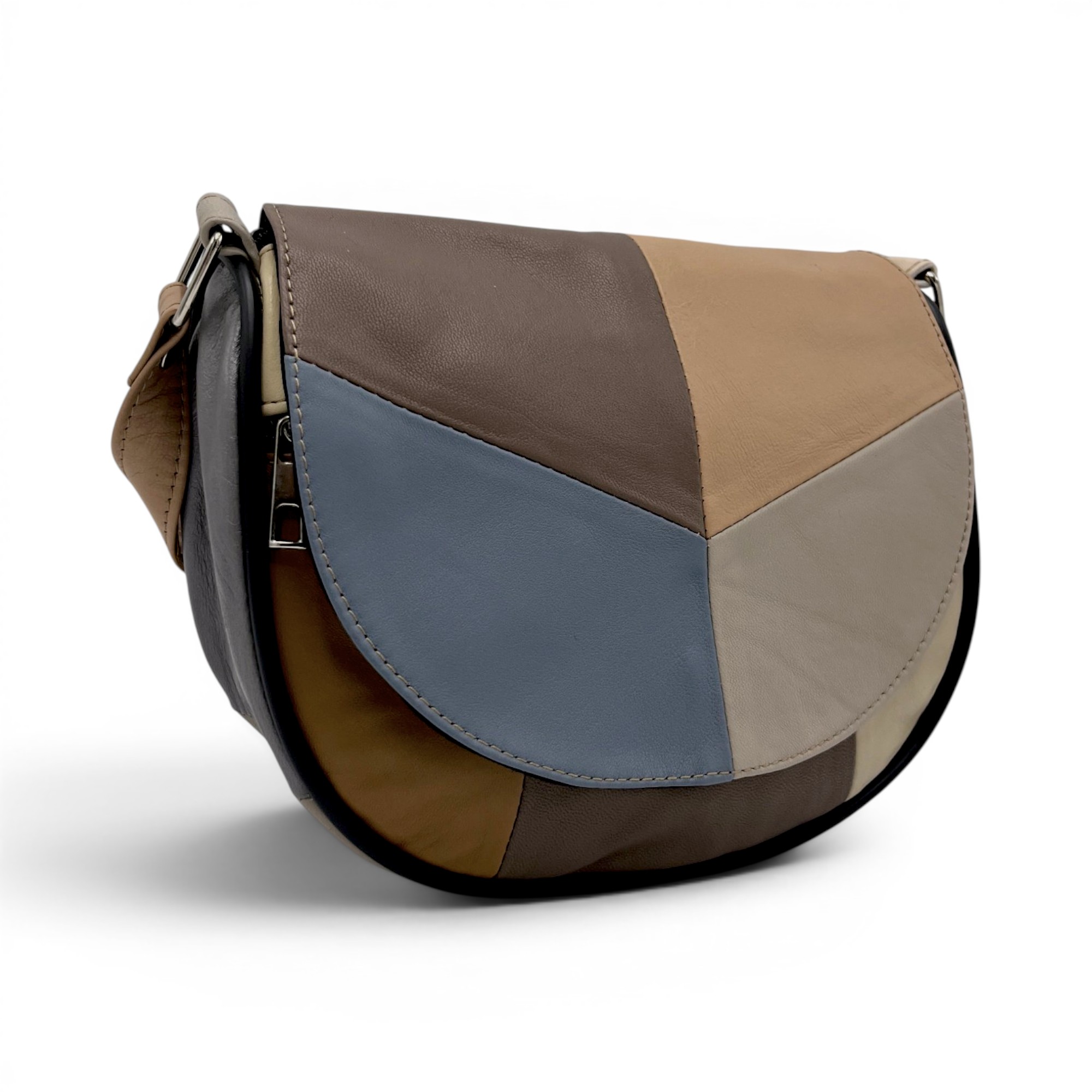 Geantă damă mini Mocha Blue R30-28 – design geometric elegant și accente moderne (5) Geantă damă mini Mocha Blue R30-28 – design geometric elegant și accente moderne