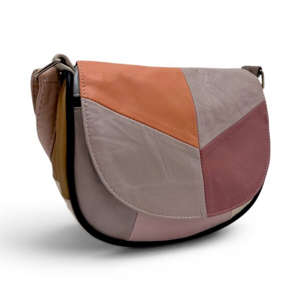 Geantă damă mini Pastel Rose R30-29 – design artistic feminin și eleganță delicată