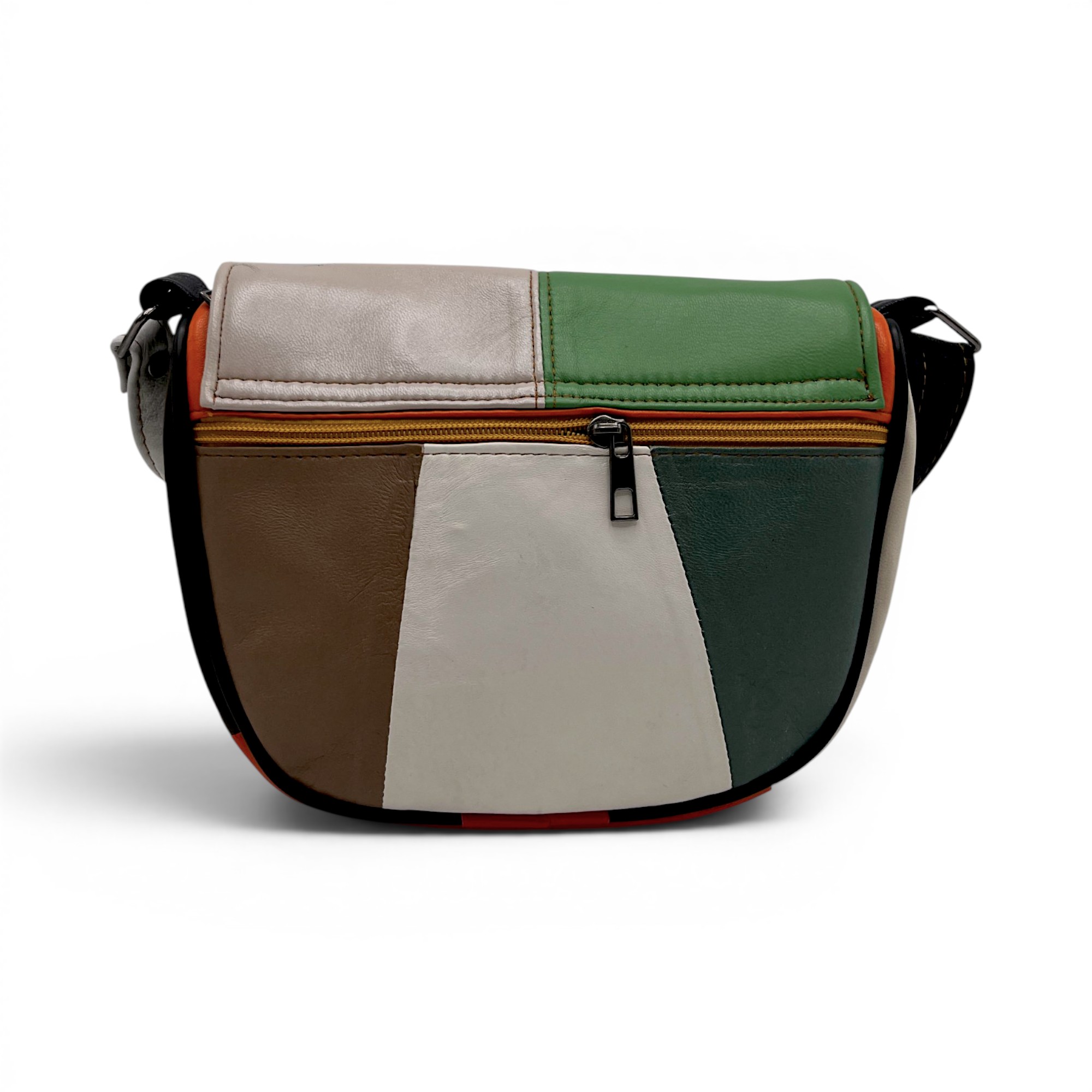 Geantă damă mini Scarlet R30-26 – design artistic multicolor și eleganță practică