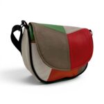 Geantă damă mini Scarlet R30-26 – design artistic multicolor și eleganță practică